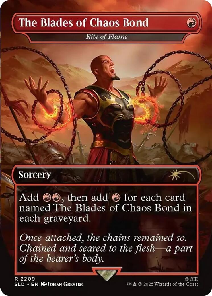 The Blades of Chaos Bond - Rite of Flame [Secret Lair Drop Series] | Gamers Paradise