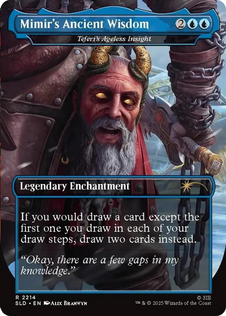 Mimir's Ancient Wisdom - Teferi's Ageless Insight [Secret Lair Drop Series] | Gamers Paradise