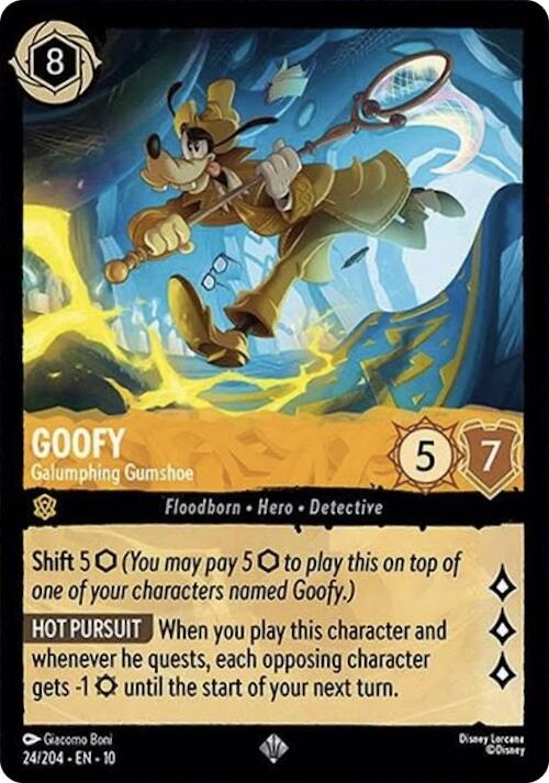 Goofy - Galumphing Gumshoe (24/204) [Whispers in the Well] | Gamers Paradise