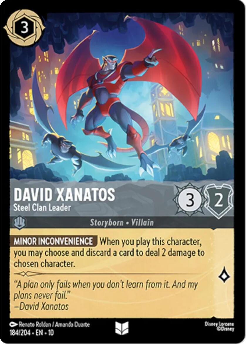 David Xanatos - Steel Clan Leader (184/204) [Whispers in the Well] | Gamers Paradise