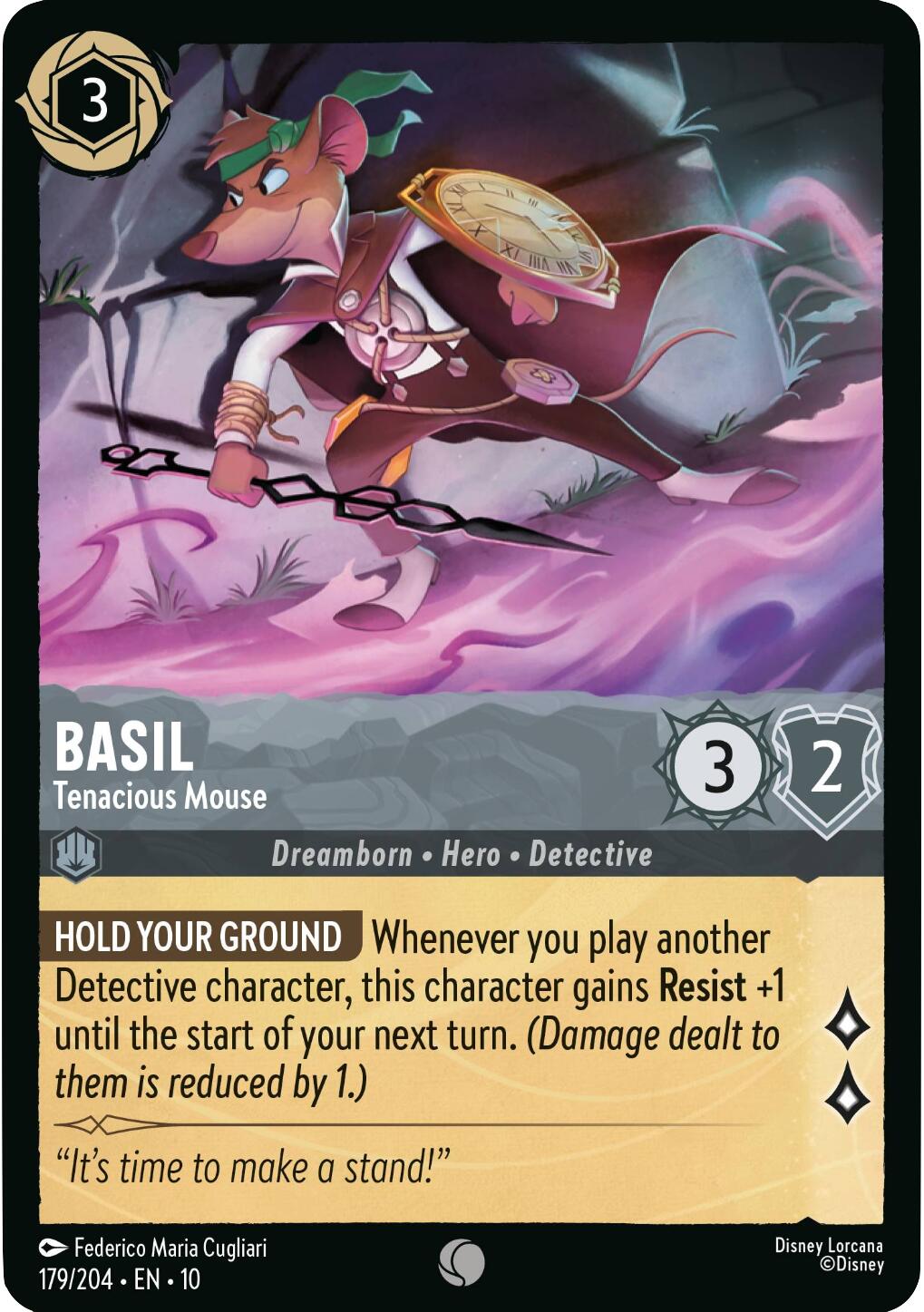 Basil - Tenacious Mouse (179/204) [Whispers in the Well] | Gamers Paradise