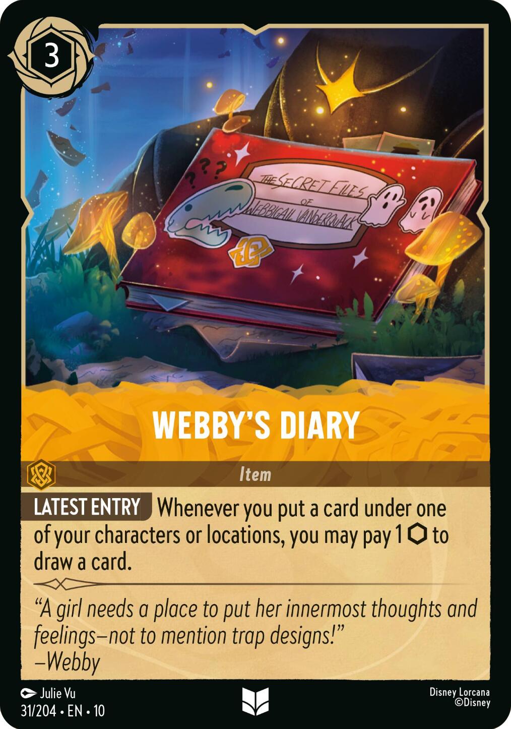 Webby's Diary (31/204) [Whispers in the Well] | Gamers Paradise