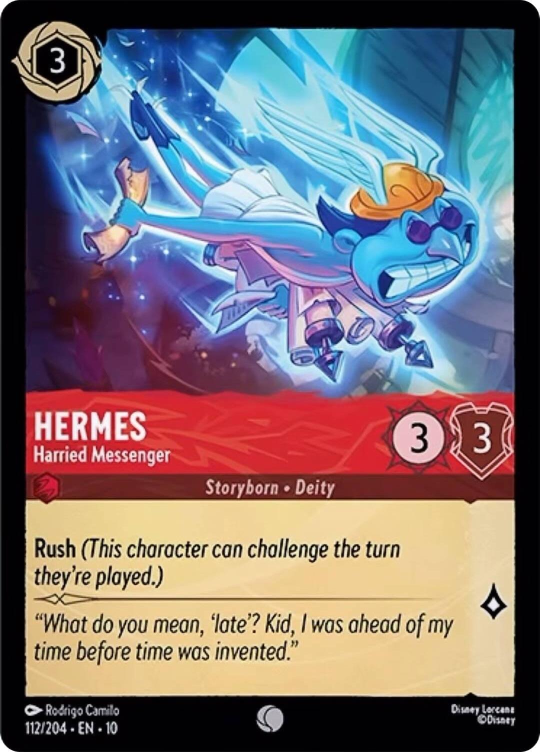 Hermes - Harried Messenger (112/204) [Whispers in the Well] | Gamers Paradise