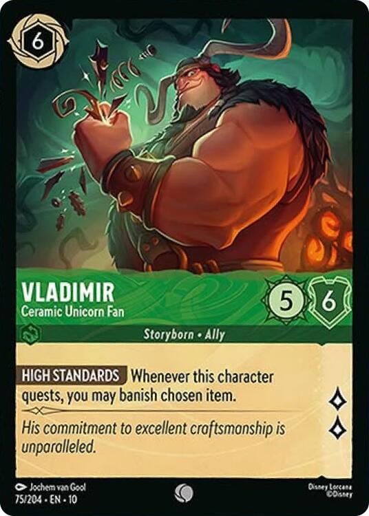 Vladimir - Ceramic Unicorn Fan (75/204) [Whispers in the Well] | Gamers Paradise