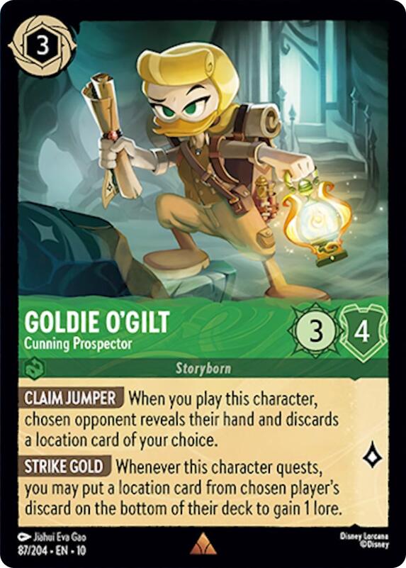 Goldie O'Gilt - Cunning Prospector (87/204) [Whispers in the Well] | Gamers Paradise
