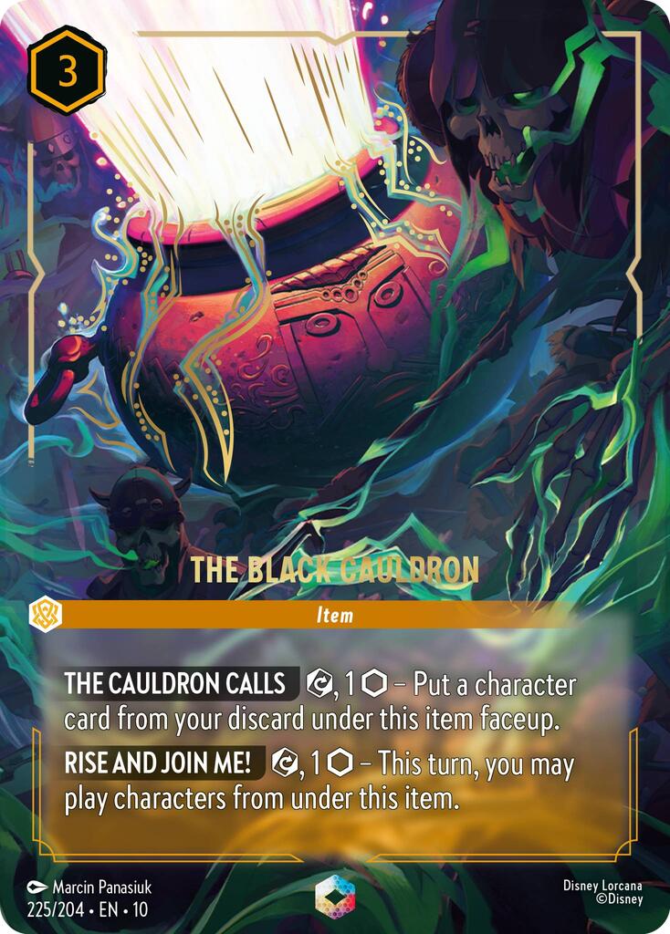 The Black Cauldron (Enchanted) (225/204) [Whispers in the Well] | Gamers Paradise