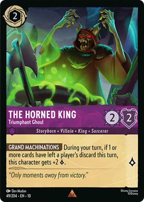 The Horned King - Triumphant Ghoul (49/204) [Whispers in the Well] | Gamers Paradise