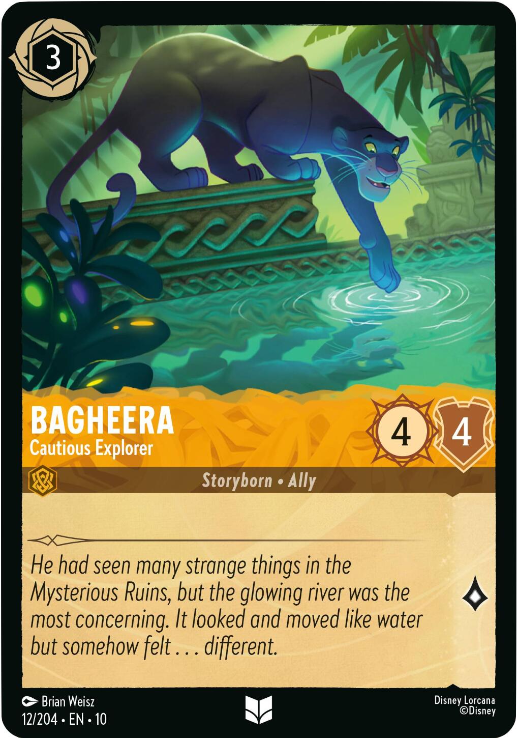 Bagheera - Cautious Explorer (12/204) [Whispers in the Well] | Gamers Paradise