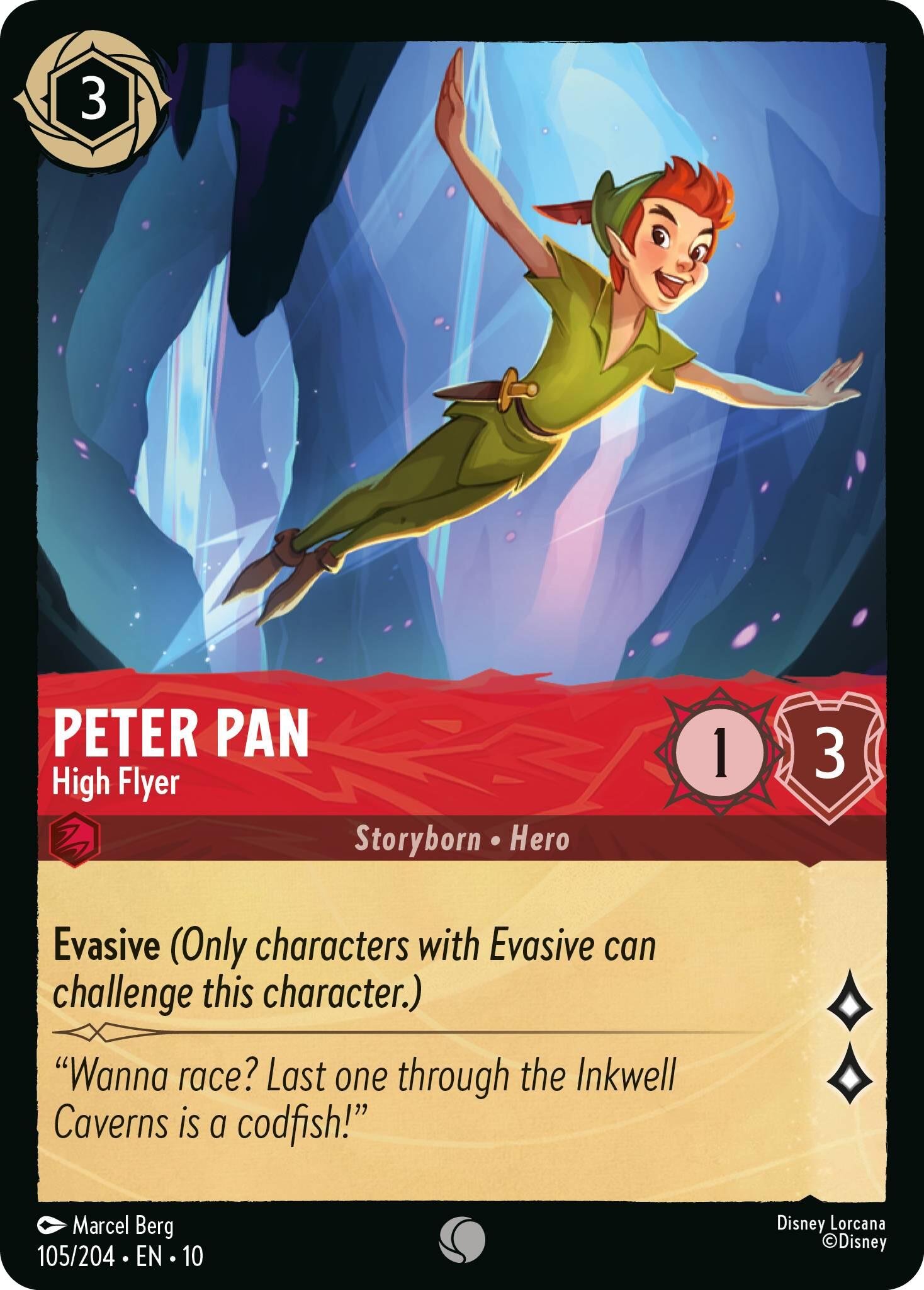 Peter Pan - High Flyer (105/204) [Whispers in the Well] | Gamers Paradise