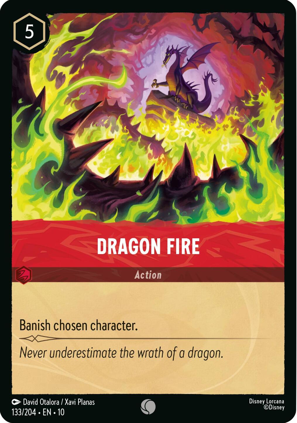 Dragon Fire (133/204) [Whispers in the Well] | Gamers Paradise