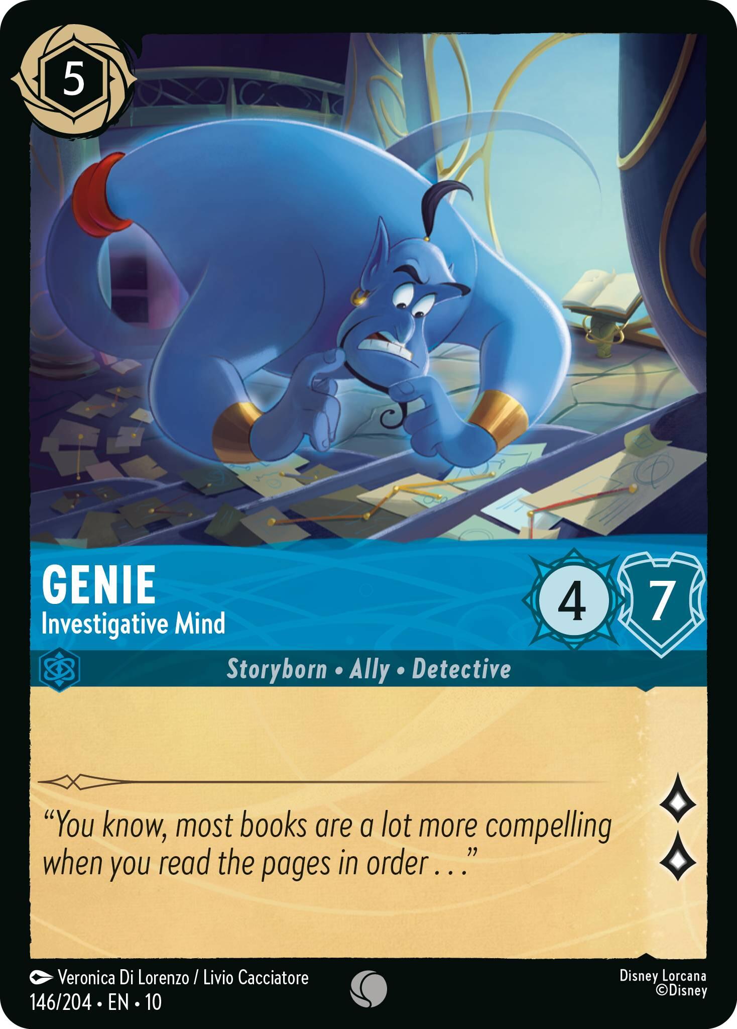 Genie - Investigative Mind (146/204) [Whispers in the Well] | Gamers Paradise