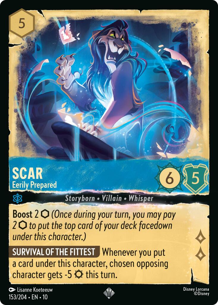 Scar - Eerily Prepared (153/204) [Whispers in the Well] | Gamers Paradise
