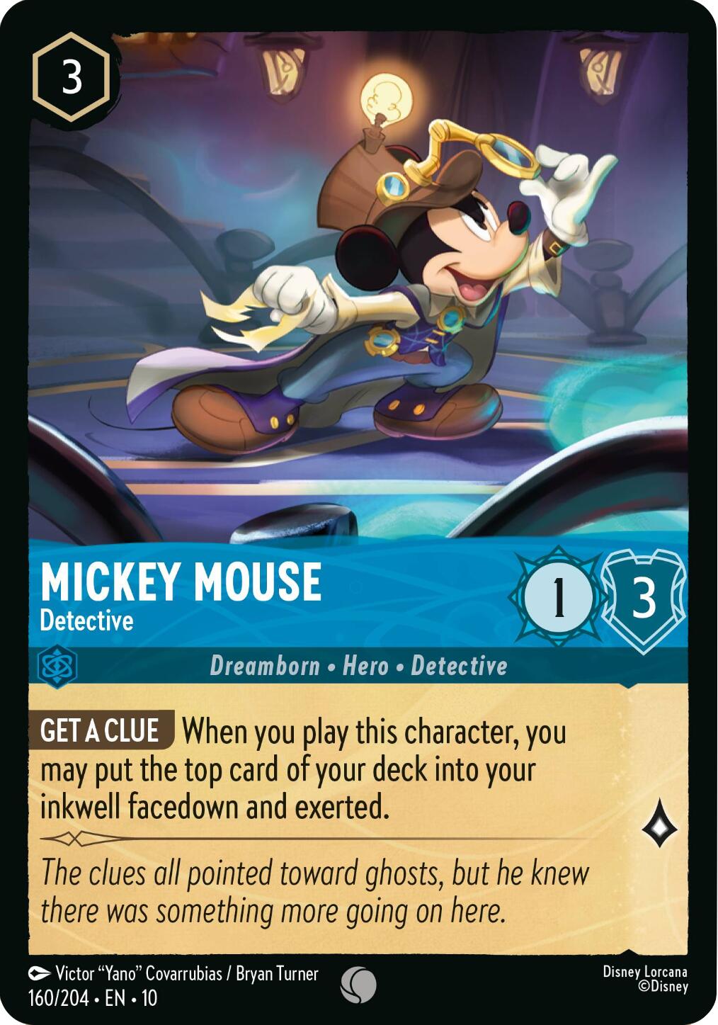 Mickey Mouse - Detective (160/204) [Whispers in the Well] | Gamers Paradise