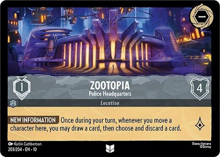 Zootopia - Police Headquarters (203/204) [Whispers in the Well] | Gamers Paradise