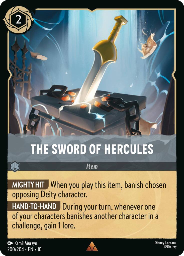 The Sword of Hercules (200/204) [Whispers in the Well] | Gamers Paradise