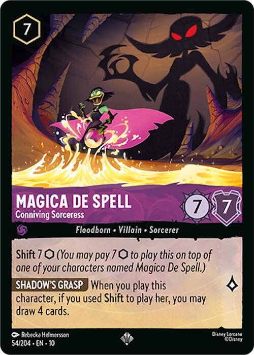 Magica De Spell - Conniving Sorceress (54/204) [Whispers in the Well] | Gamers Paradise
