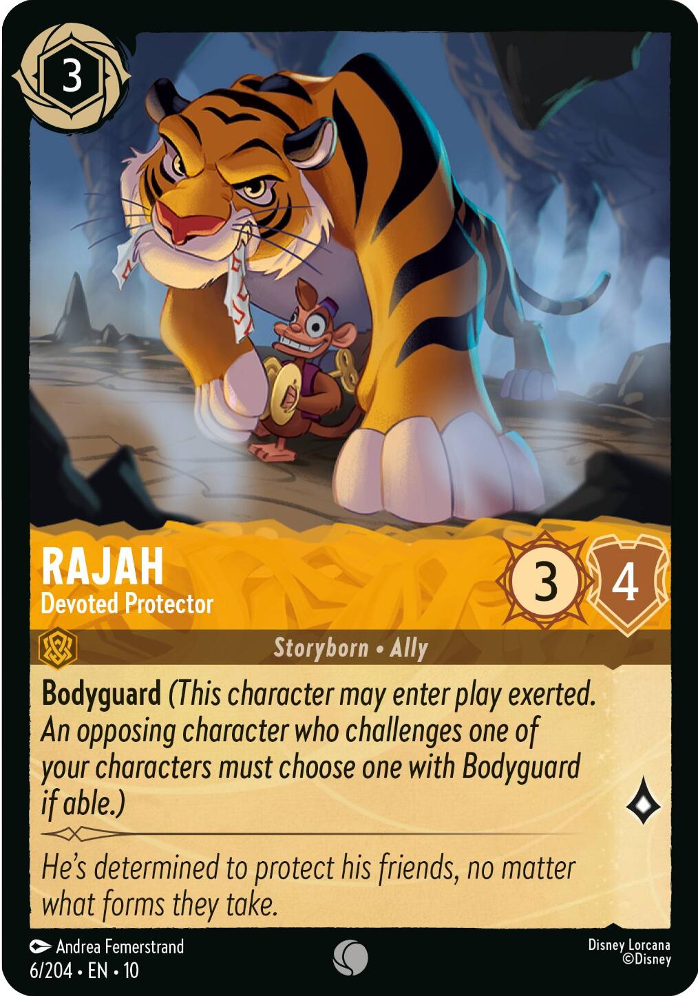 Rajah - Devoted Protector (6/204) [Whispers in the Well] | Gamers Paradise