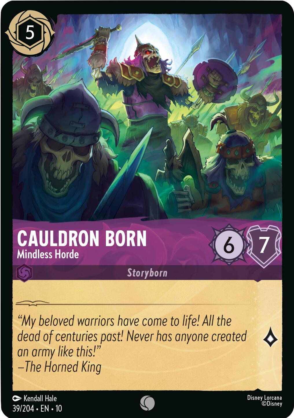 Cauldron Born - Mindless Horde (39/204) [Whispers in the Well] | Gamers Paradise