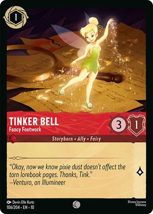 Tinker Bell - Fancy Footwork (106/204) [Whispers in the Well] | Gamers Paradise