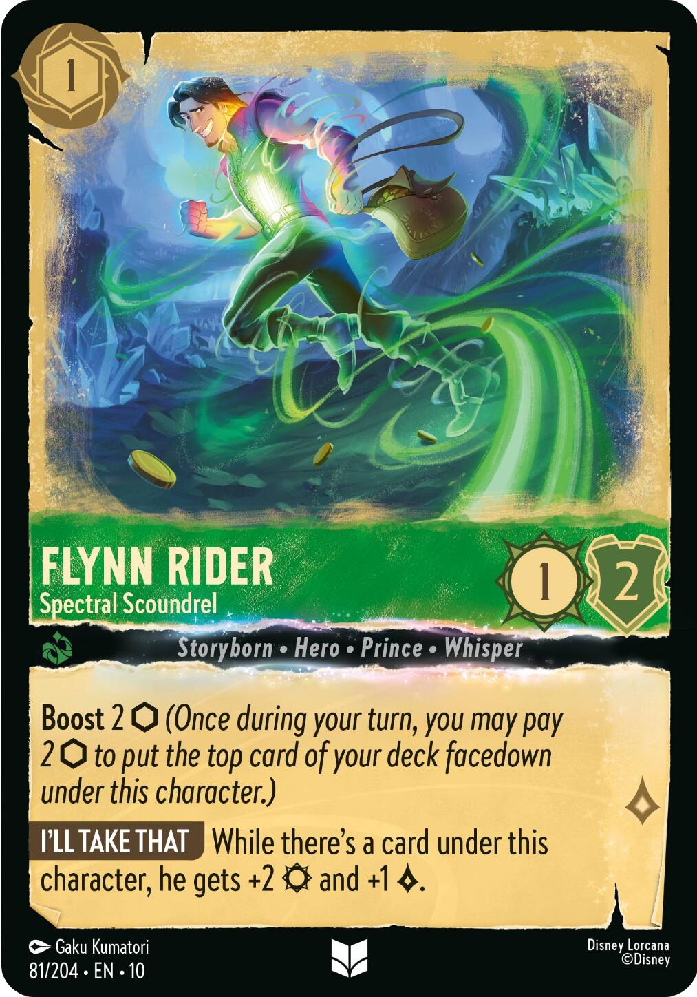 Flynn Rider - Spectral Scoundrel (81/204) [Whispers in the Well] | Gamers Paradise