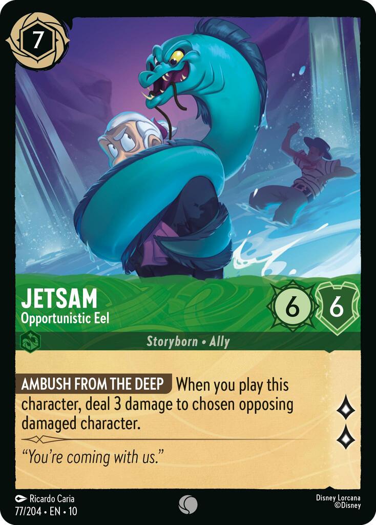 Jetsam - Opportunistic Eel (77/204) [Whispers in the Well] | Gamers Paradise