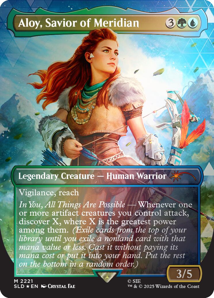 Aloy, Savior of Meridian (Rainbow Foil) [Secret Lair Drop Series] | Gamers Paradise