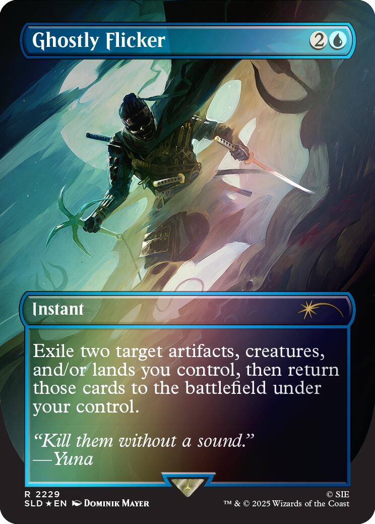 Ghostly Flicker (Rainbow Foil) [Secret Lair Drop Series] | Gamers Paradise