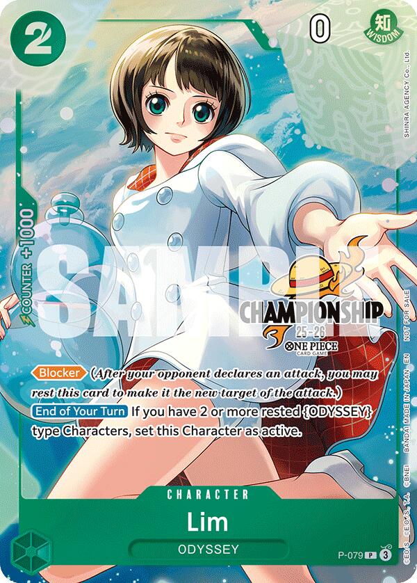 Lim (CS 25-26 Event Pack Finalist Ver.) [One Piece Promotion Cards] | Gamers Paradise