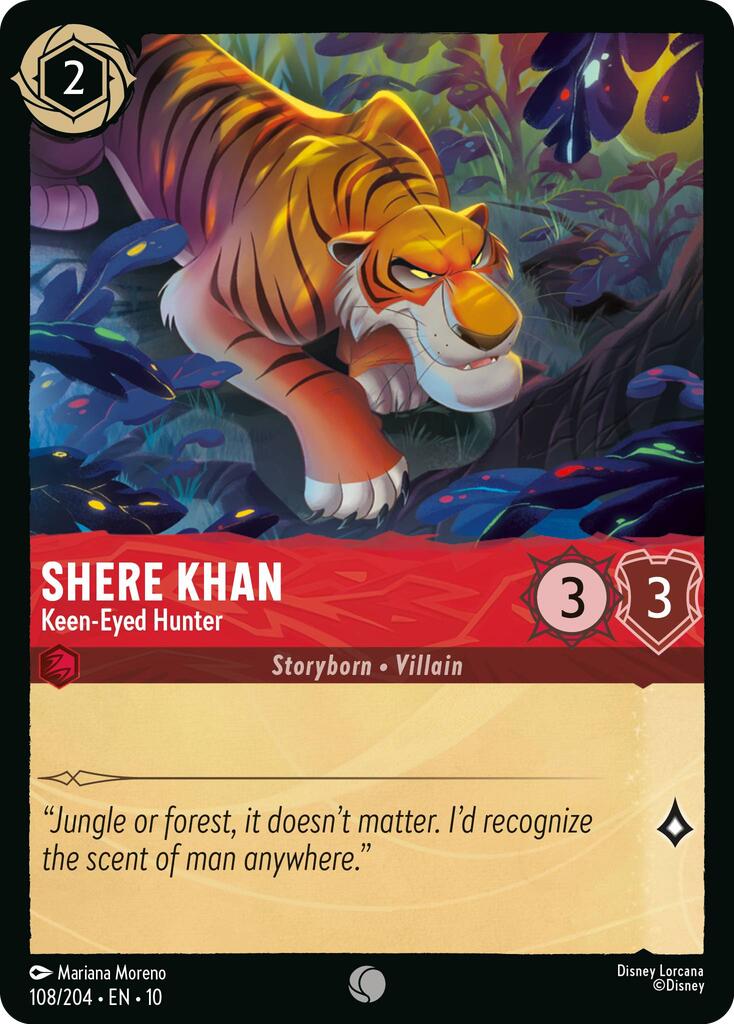 Shere Khan - Keen-Eyed Hunter (108/204) [Whispers in the Well] | Gamers Paradise