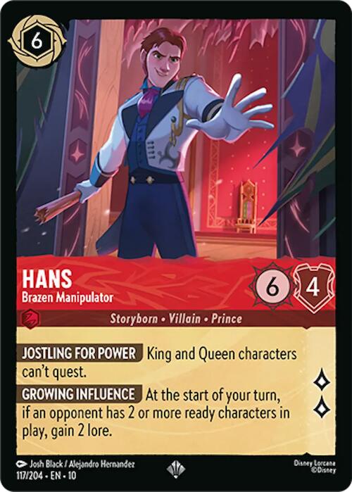 Hans - Brazen Manipulator (117/204) [Whispers in the Well] | Gamers Paradise