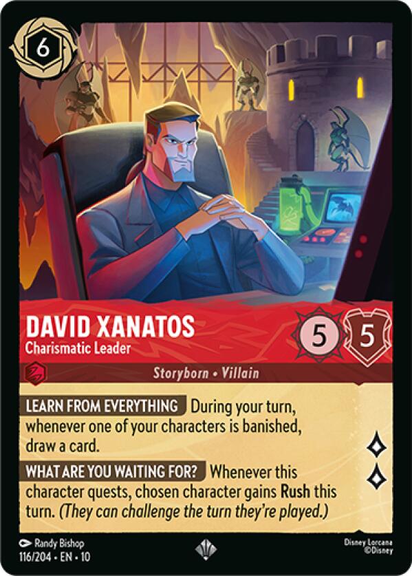 David Xanatos - Charismatic Leader (116/204) [Whispers in the Well] | Gamers Paradise