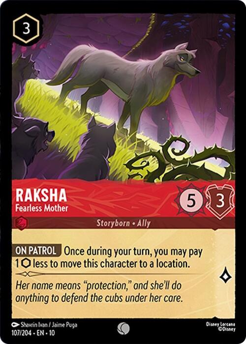 Raksha - Fearless Mother (107/204) [Whispers in the Well] | Gamers Paradise