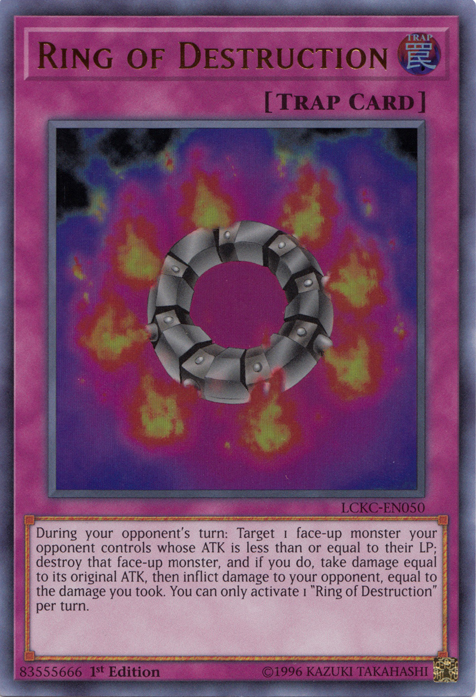 Ring of Destruction [LCKC-EN050] Ultra Rare | Gamers Paradise