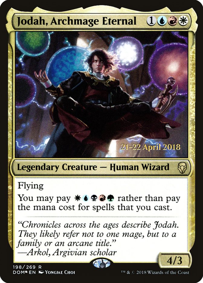 Jodah, Archmage Eternal [Dominaria Prerelease Promos] | Gamers Paradise