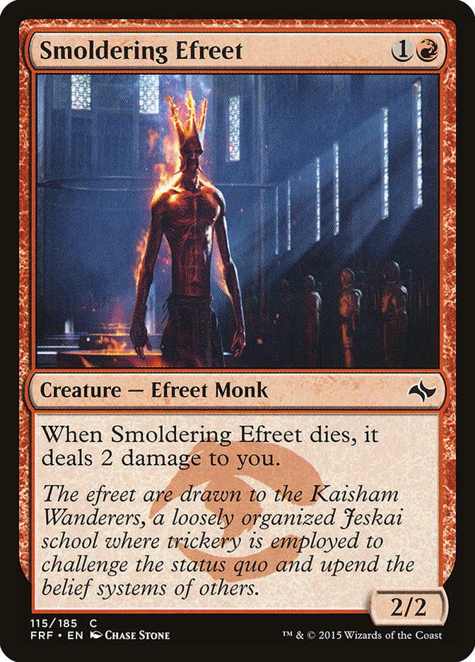 Smoldering Efreet [Fate Reforged] | Gamers Paradise