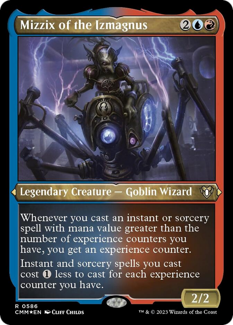 Mizzix of the Izmagnus (Foil Etched) [Commander Masters] | Gamers Paradise