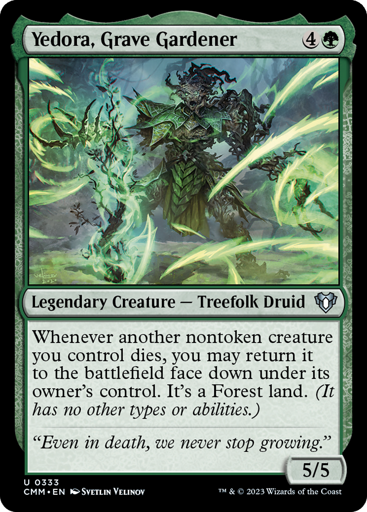 Yedora, Grave Gardener [Commander Masters] | Gamers Paradise