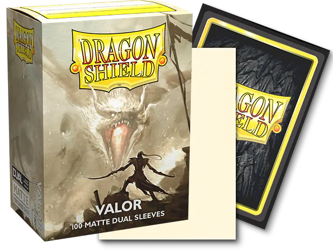 Dragon Shield: Standard 100ct Sleeves - Valor (Dual Matte) | Gamers Paradise