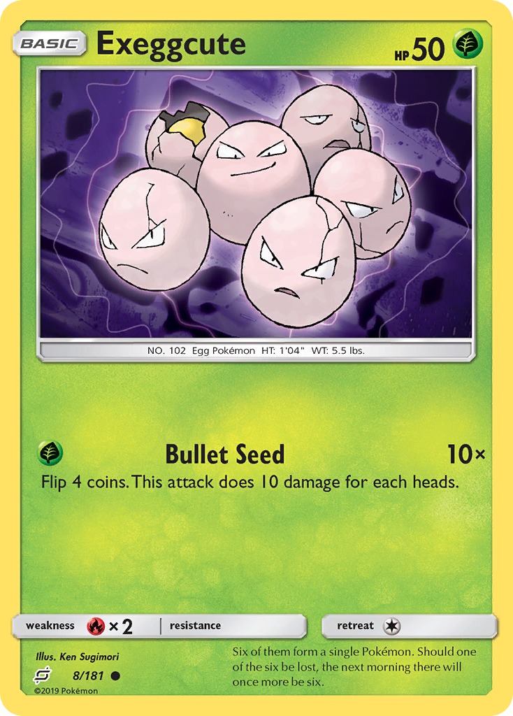Exeggcute (8/181) [Sun & Moon: Team Up] | Gamers Paradise