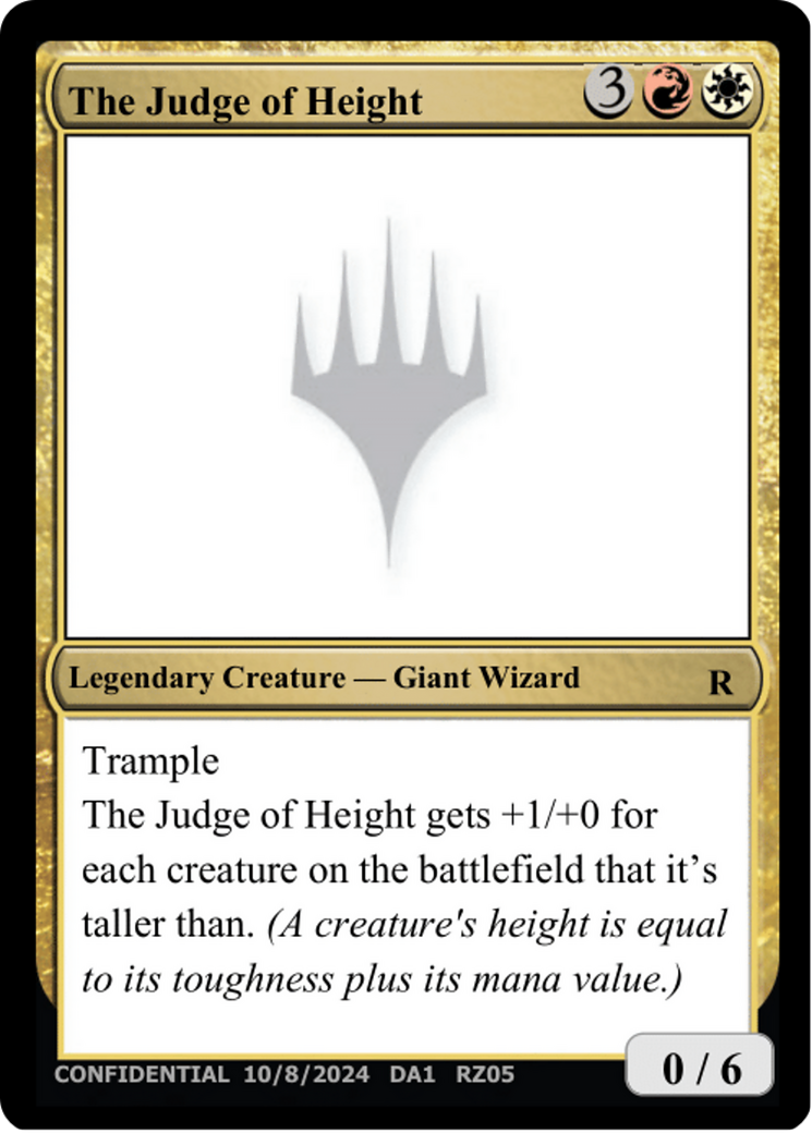 The Judge of Height [Unknown Event] | Gamers Paradise