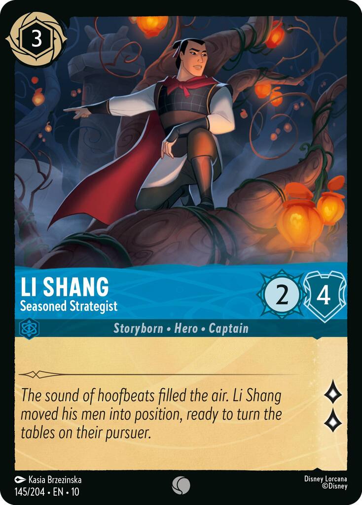 Li Shang - Seasoned Strategist (145/204) [Whispers in the Well] | Gamers Paradise