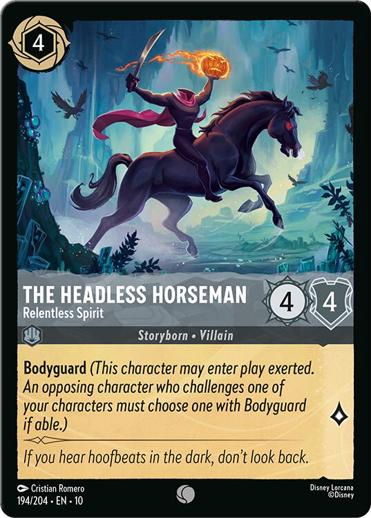 The Headless Horseman - Relentless Spirit (194/204) [Whispers in the Well] | Gamers Paradise