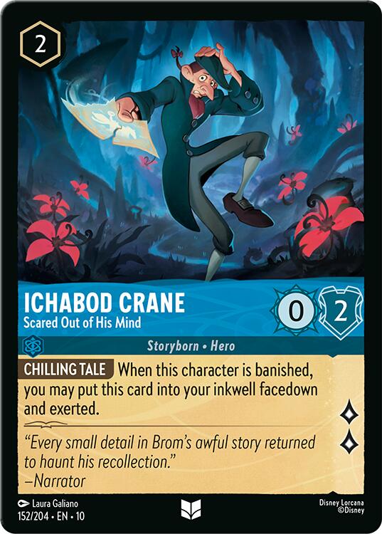 Ichabod Crane - Scared Out of His Mind (152/204) [Whispers in the Well] | Gamers Paradise