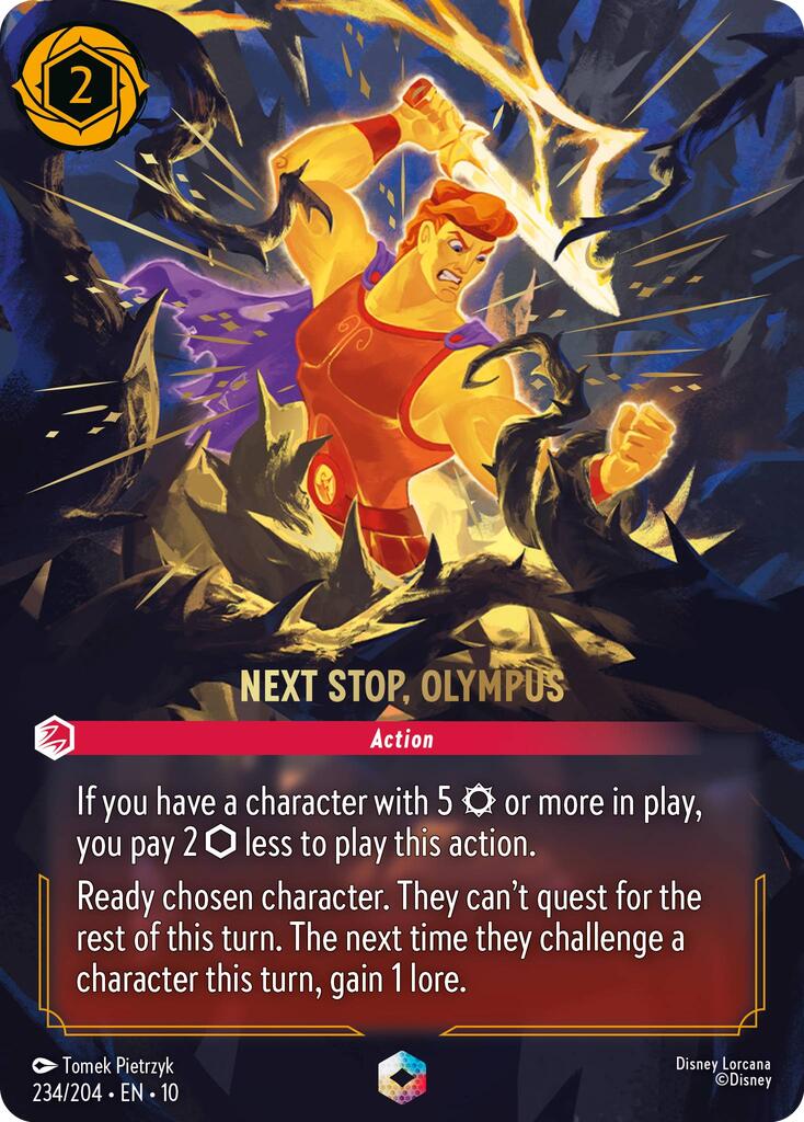 Next Stop, Olympus (Enchanted) (234/204) [Whispers in the Well] | Gamers Paradise