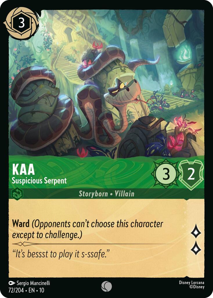 Kaa - Suspicious Serpent (72/204) [Whispers in the Well] | Gamers Paradise