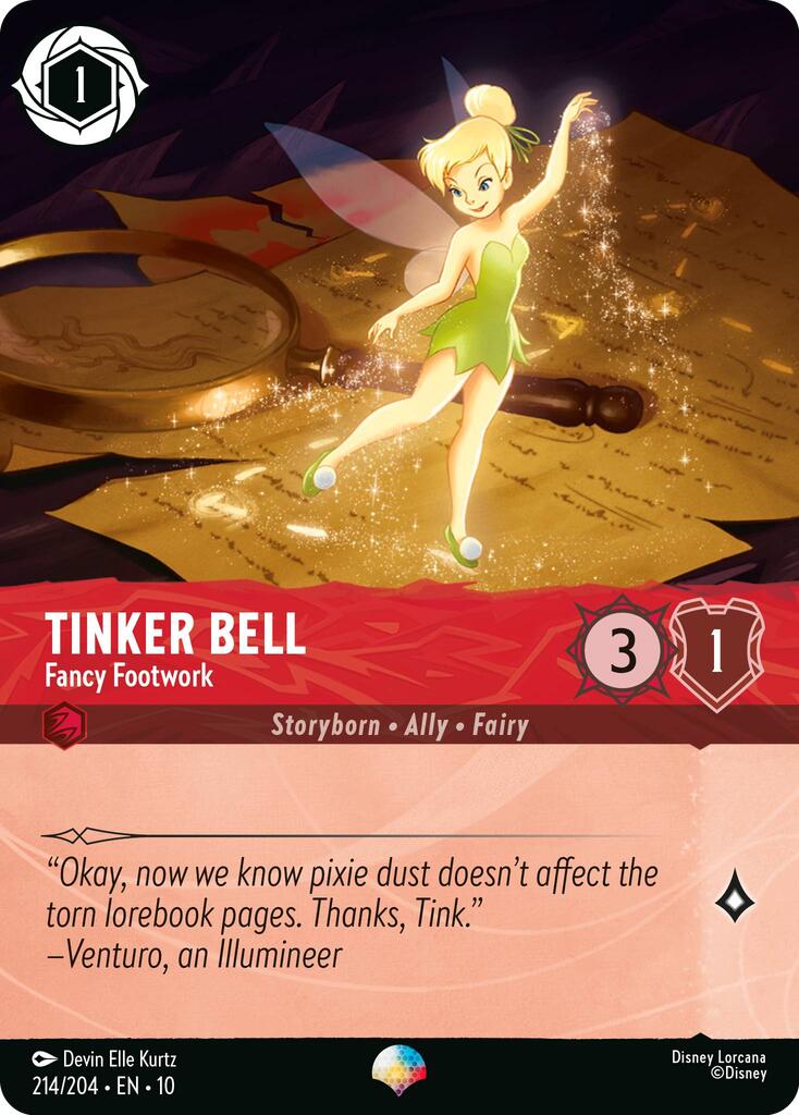 Tinker Bell - Fancy Footwork (Epic) (214/204) [Whispers in the Well] | Gamers Paradise