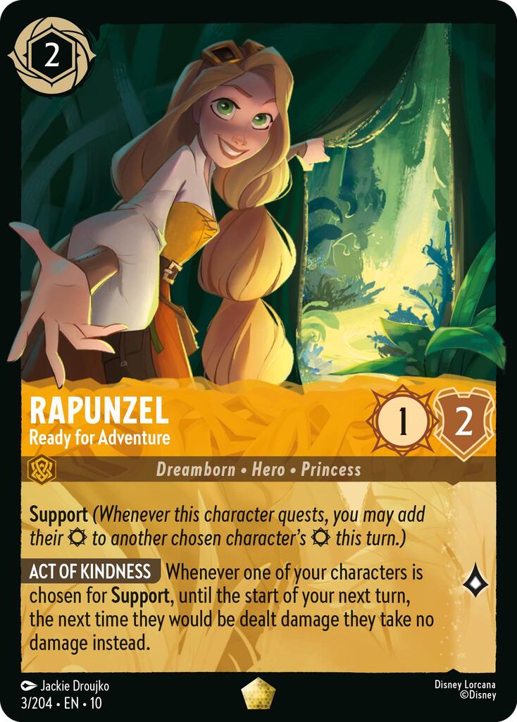 Rapunzel - Ready for Adventure (3/204) [Whispers in the Well] | Gamers Paradise