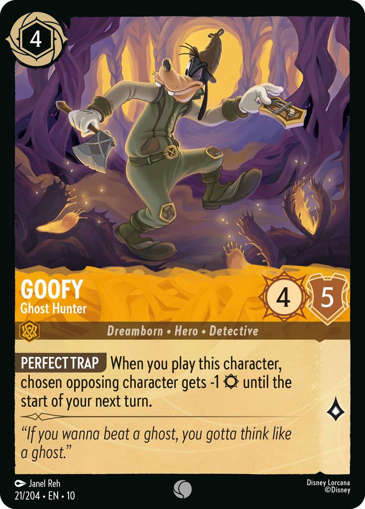 Goofy - Ghost Hunter (21/204) [Whispers in the Well] | Gamers Paradise