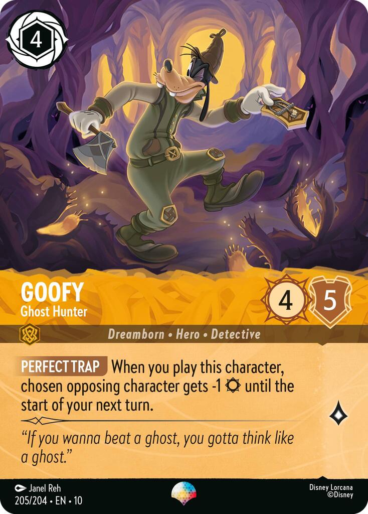 Goofy - Ghost Hunter (Epic) (205/204) [Whispers in the Well] | Gamers Paradise