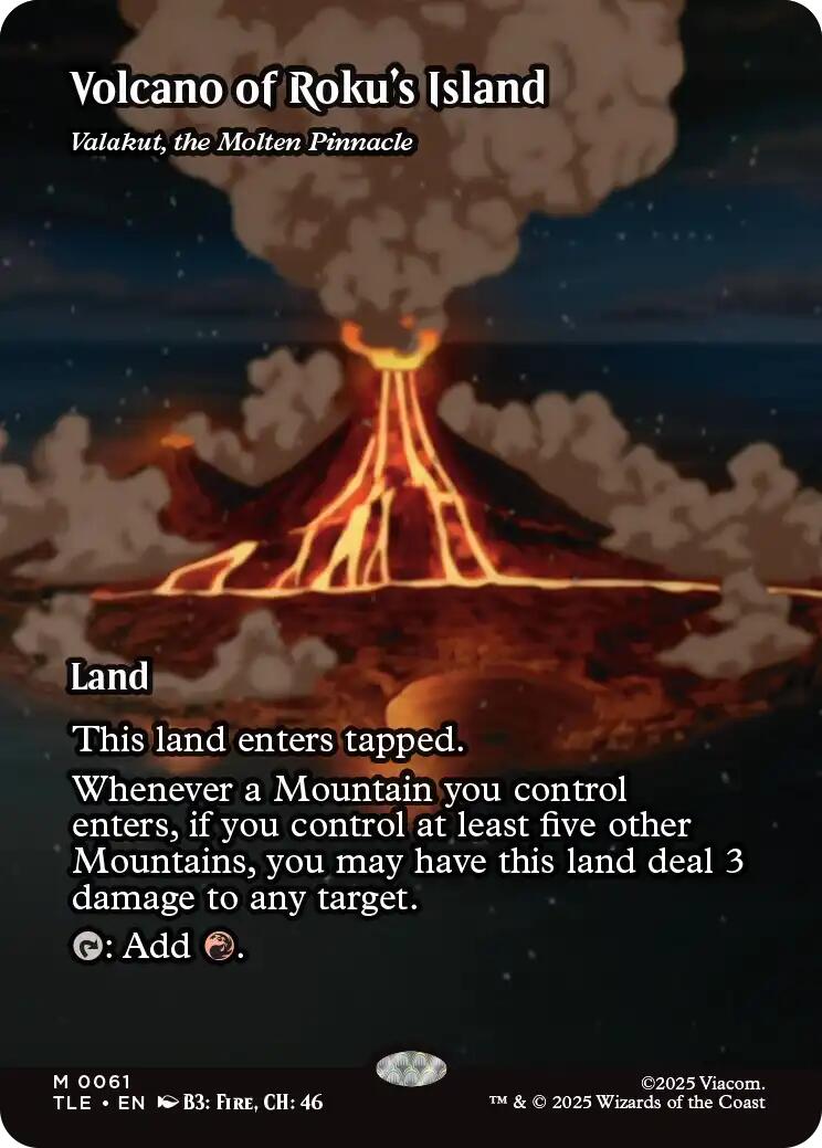 Volcano of Roku's Island - Valakut, the Molten Pinnacle [Avatar: The Last Airbender: Eternal-Legal] | Gamers Paradise